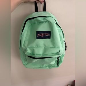 Mint jansport backpack
